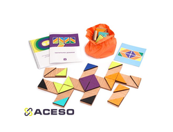 Тактильное домино. Набор для сенсорного развития детей