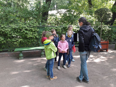 выездной квест в летнем саду