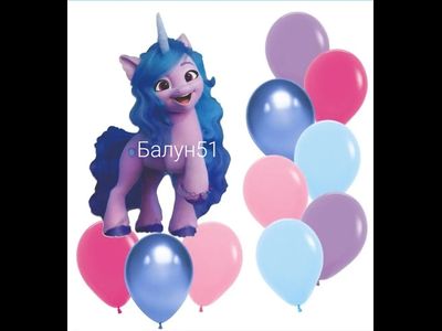 10 шаров на грузе + фигура