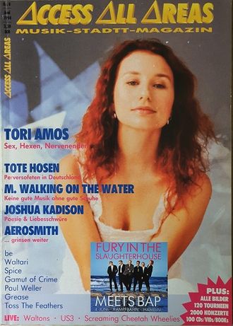 Access! Magazine June 1994 Tori Amos Иностранные музыкальные журналы в Москве в России, Intpressshop
