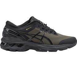 Asics Gel Kayano 27 Gore-Tex Khaki Black Утепленные