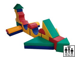 Мягко-модульный Конструктор "Самолет"