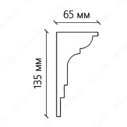 Карниз гладкий S3KT4