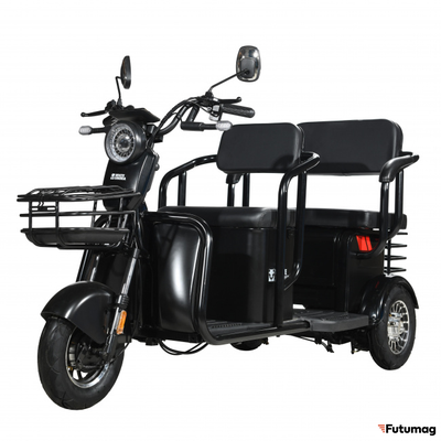 Пассажирский трицикл WHITE SIBERIA SIBTRIKE R 2000W