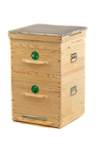 УЛЕЙ 12 РАМ 2 КОРПУСНЫЙ с сетчатым дном