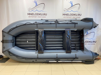 Моторная лодка ДИКИЙ 380 НДНД серый