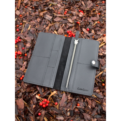 Кожаное портмоне Forno black (арт. 7417-01)