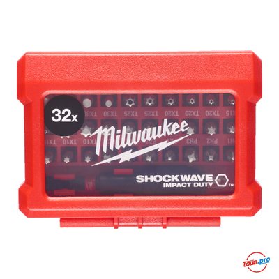 Набор бит Milwaukee Shockwave 32 шт 4932464240