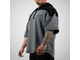 Размахайка с капюшоном 2109-405/864 Legal Power Split Hoodie Bostomix  ченый / графит