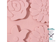 Форма для украшений Доляна «Цветочная поляна», силикон, 22,5×16,5×0,5 см, 12 ячеек, цвет МИКС