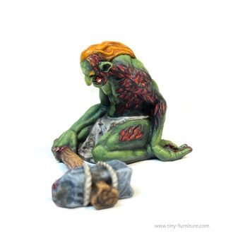 Burned Troll (PAINTED)