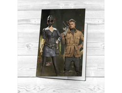 Обложка на паспорт PlayerUnknown’s Battlegrounds, PUBG, ПУБГ №10