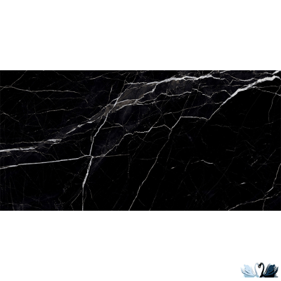 Керамогранит Ocean Ceramic Flash black 60 x 120 см черный полированная