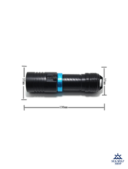 Фонарь подводный SCUBA BROTHERS FLASH L2 2000Lm теплый свет