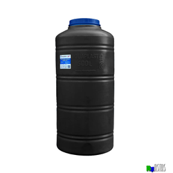 Емкость 500 литров вертикальная черная