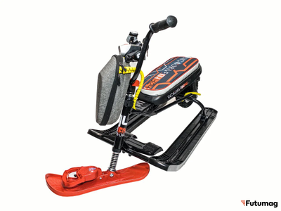 Электрический снегокат NIKA Черный