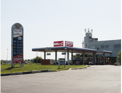Реклама на АЗС в районе Новокосино