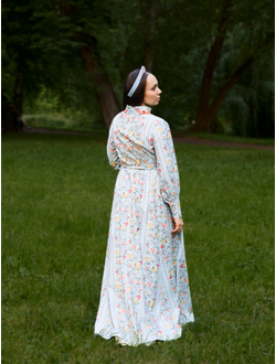 Платье  "Адмиральское" из премиум хлопка