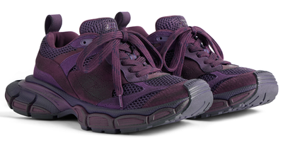 BALENCIAGA 3XL purple スエード