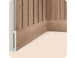 Плинтус напольный HIWOOD B90V1 BR416