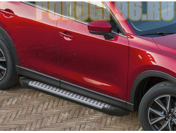 Пороги на Mazda CX-5 2017-... Bmw-style V2