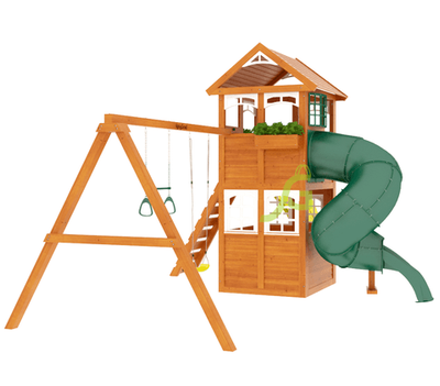 Детская площадка для дачи IgraGrad Клубный домик с трубой Luxe купить в Воронеже