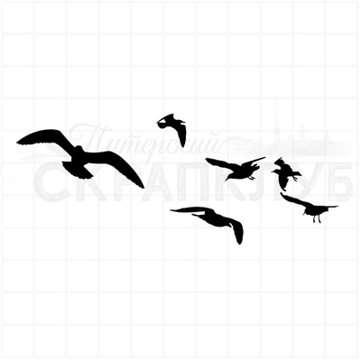 ФП штамп "Чайки над морем"