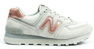 New Balance 574 Серые с бронзой женские (36-40) Арт. 352F-A