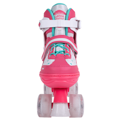 Роликовые коньки квады Tech Team Latina District розовый