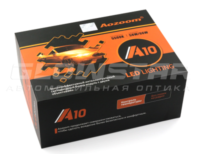 Билед модули Aozoom A10 Unicorn 3.0 дюйма, 2 чипа, 5500К, 12V, 58W/66W, крепление 3R (комплект, 2шт)