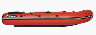 Лодка ПВХ Фрегат 370 FM Light (ФМ Лайт) Красный