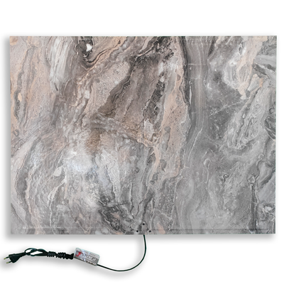 Инфракрасный обогреватель Баган РЭН-5 (500 Вт) с пожизненной гарантией. Декор Мрамор