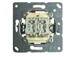 Механизм 2-клавишного выключателя Jung ECO profi EP405U