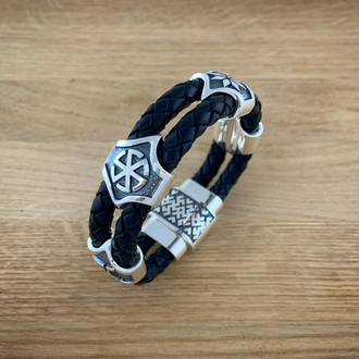 Магнитный Браслет с Славянскими Оберегами