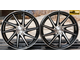 Комплект дисков R16 7,0J ET+36 5*100 Vossen CVT Черный глянец с полированными лучами (G560)