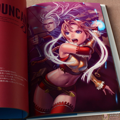 Оригинальный Арт Бук Range Murata Tara Duncan Artworks Album Illustré