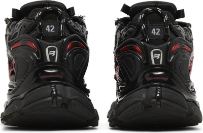 Balenciaga Runner Sneaker Graffiti Black Red
