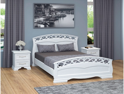 Кровать из массива сосны Грация 1 в Севастополе и Симферополе