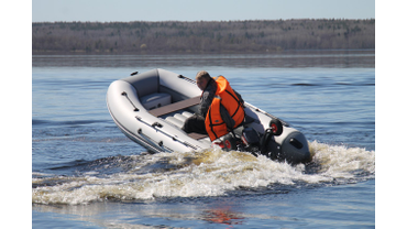 Лодка с надувным дном низкого давления Звезда 360 НДНД