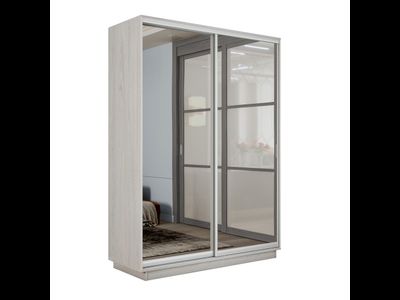 Шкаф- купе 2-Х дверный Е 1 "Экспенс" фасад зеркало 1.2/1.4/1.6 М