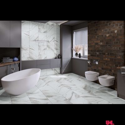 Кварцвиниловая плитка Damy Floor Ascent LVT Эверест / Everest 124-1-LVT 43 класс толщина 2.5 мм с фаской клеевая 4.15 м2