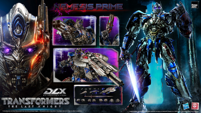 Немезис Прайм (Nemesis Prime, "Transformers The Last Knight") - Коллекционная фигурка -  Transformers The Last Knight DLX Nemesis Prime (3Z05790W0) -  Threezero