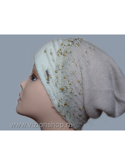 Шапка колпак женская вязаная Италия Vizio 6239 CL Саратов фото итальянских шапок для женщин