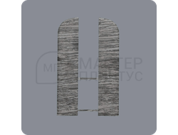 Заглушки к плинтусу Comfort Classic 80 Дуб пепельный 401