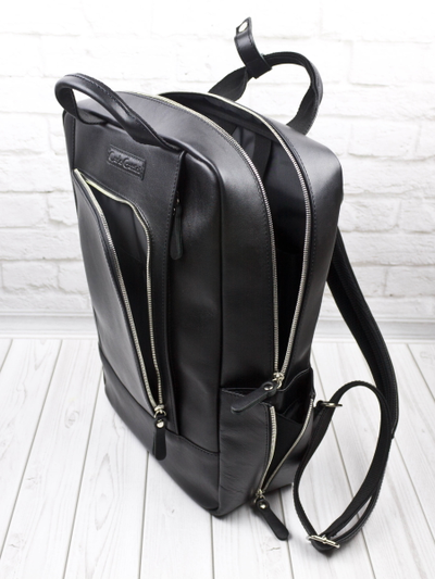 Кожаный рюкзак Viterbo Premium black (арт. 3111-51)