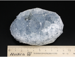 Целестин, друза кристаллов, Мадагаскар (88*65*34 мм, 459 г) №27357