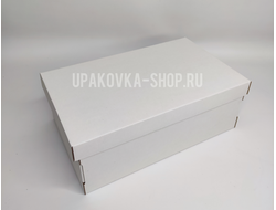 Коробка с отдельной крышкой 335*205*120 мм БЕЛЫЙ
