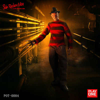 ПРЕДЗАКАЗ - Фредди Крюгер (серия "Кошмар на улице Вязов")  - Коллекционная фигурка 1/12 SCALE skin broken man (POT-0004) - Play One twelve ?ЦЕНА: 10900 РУБ.?