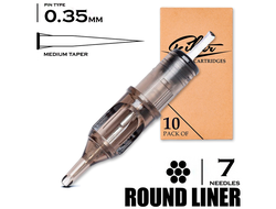 7 RLMT/0.35 - Round Liner Medium Taper "EZ FILTER"