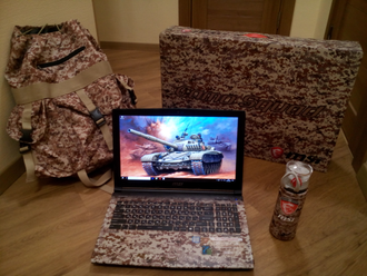 MSI GE62 7RE CAMO SQUAD Limited Edition ( 15.6 FHD ips i7-7700HQ GTX1050ti 16Gb 1Tb + 256SSD )